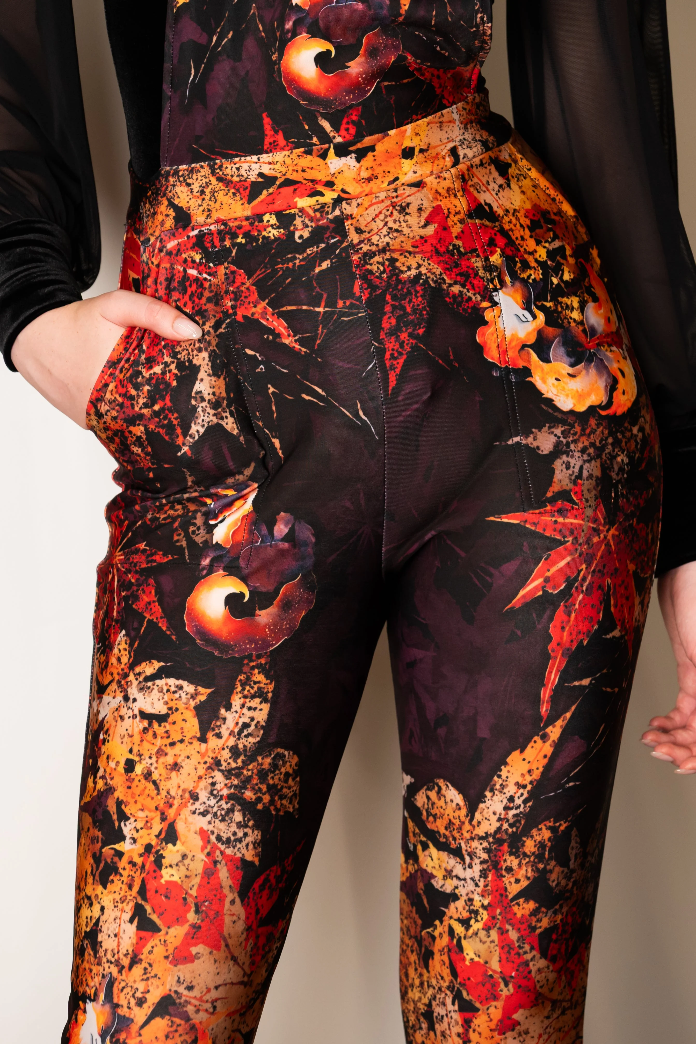 Cheeky Kitsune Overalls - Image 3