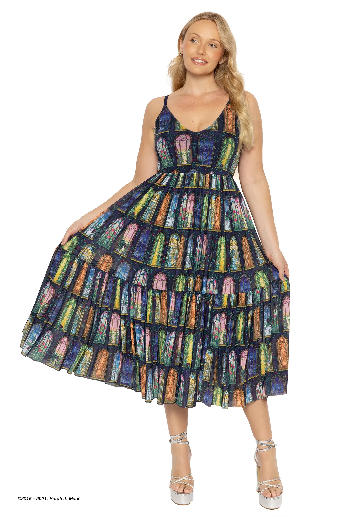 Courts of Prythian Sheer Midaxi Dress - Image 4