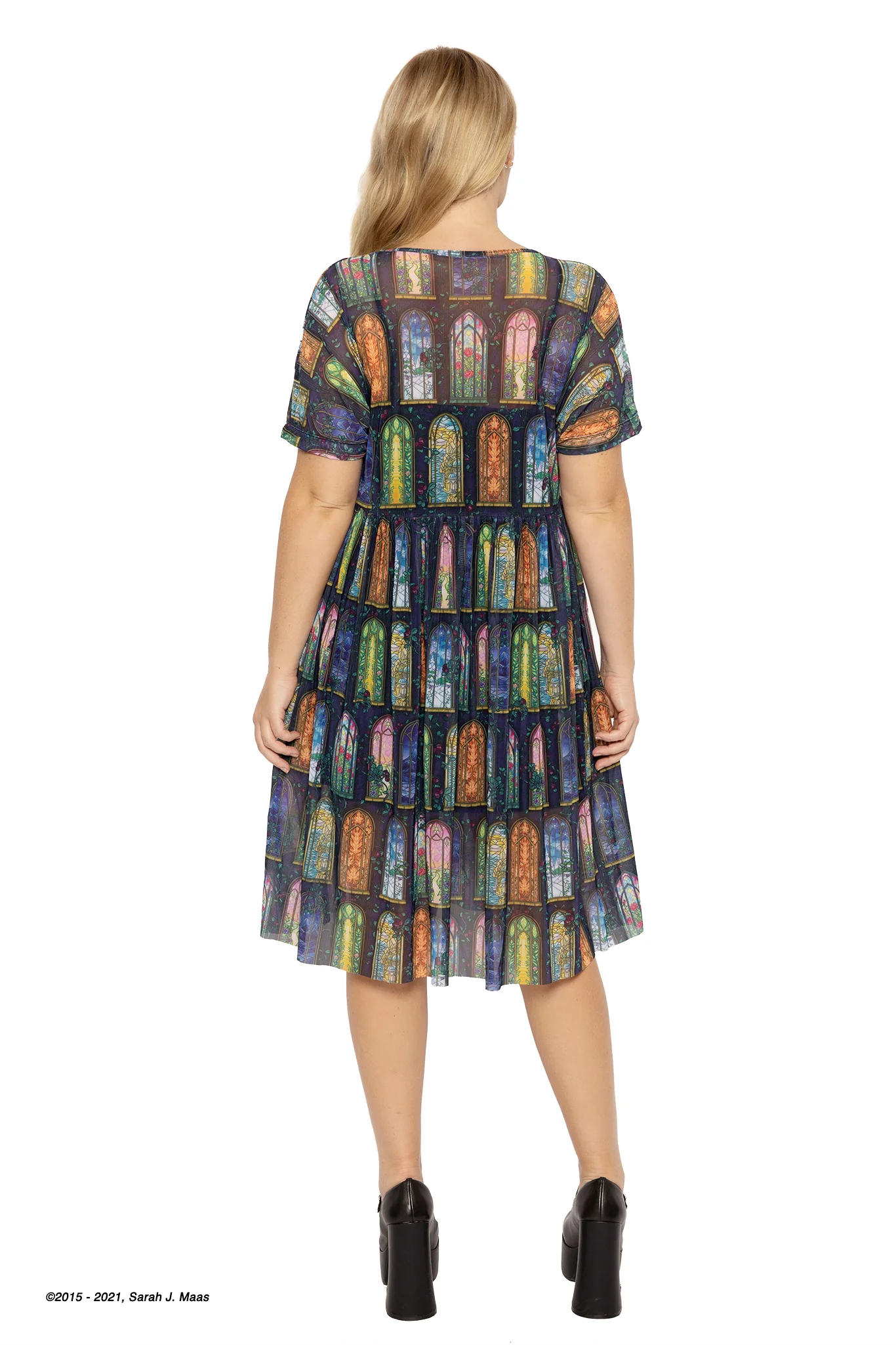Courts of Prythian Sheer Smock Dress - Image 5