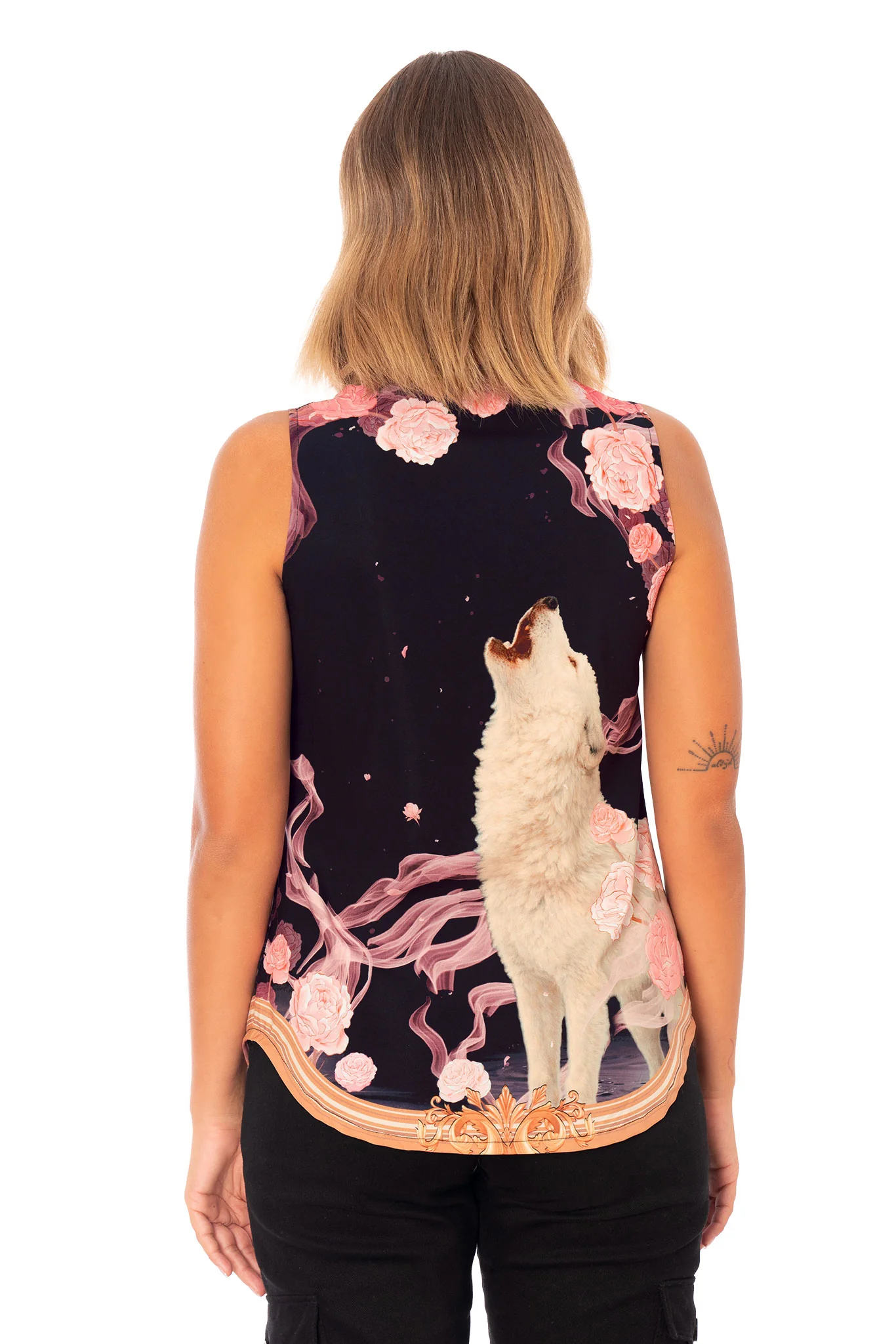 Crying to the Moon Business Time Shirt - Image 3
