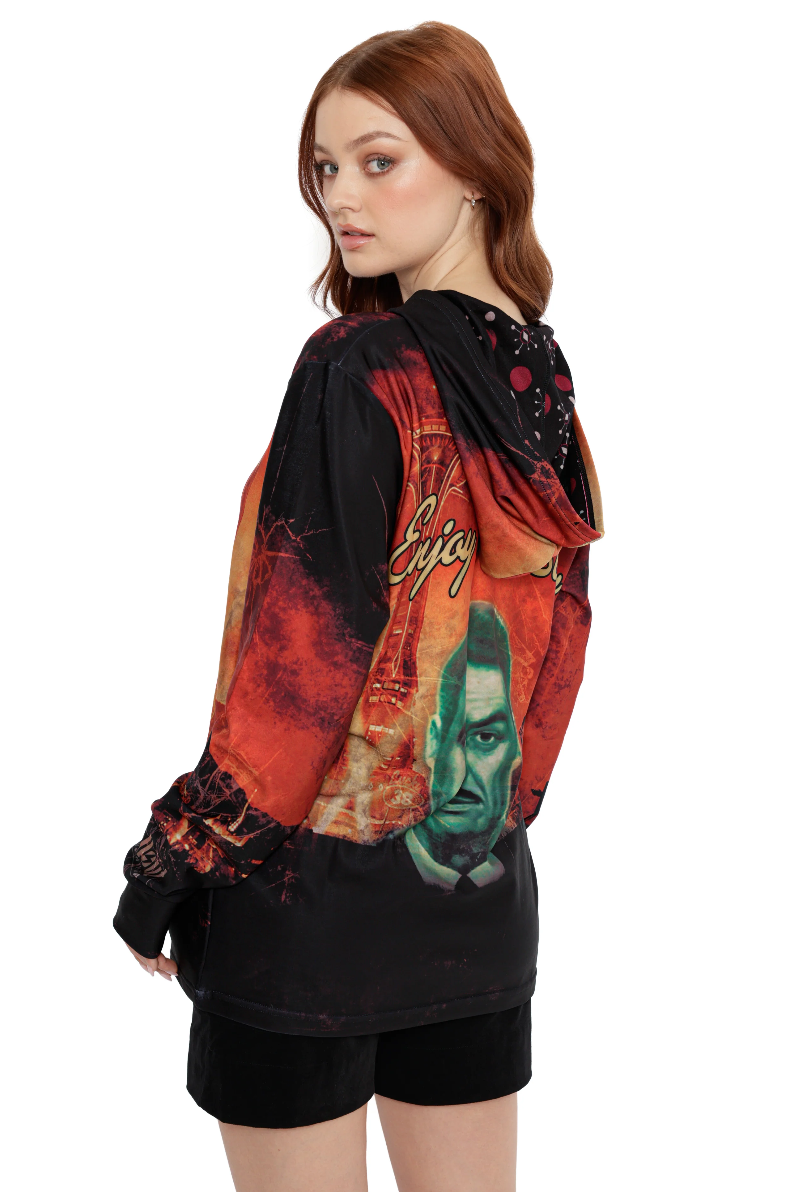 Enjoy Your Stay Hoodie Sweater - Image 5
