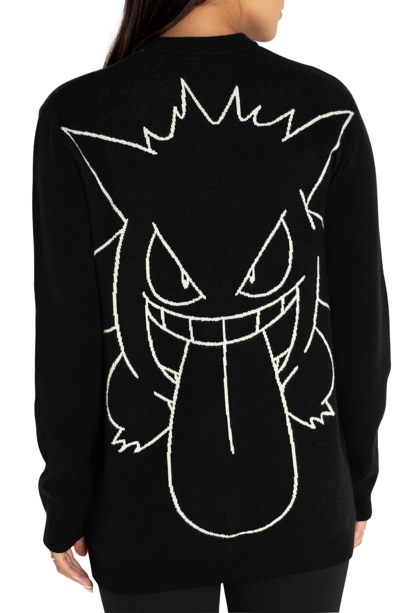 Gengar Oversized Knit Sweater - Image 4