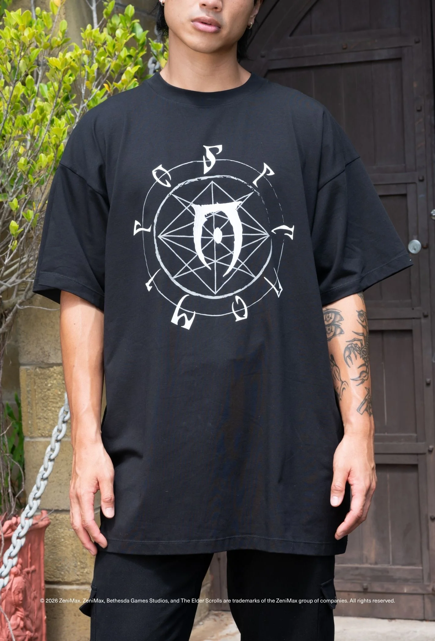 Loading In Oblivion Cotton Giant Tee - Image 8