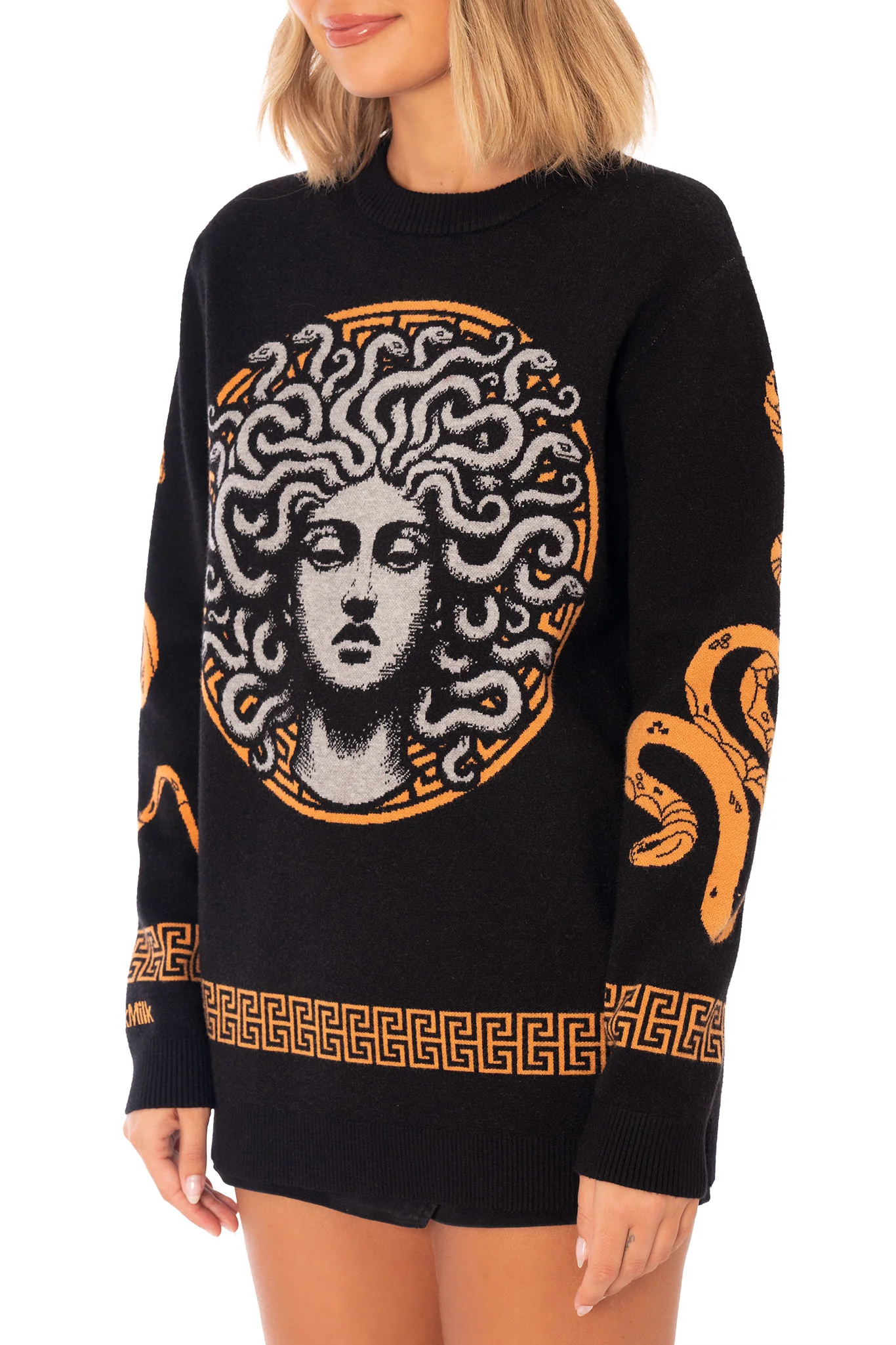 Medusa Crew Knit Sweater - Image 8