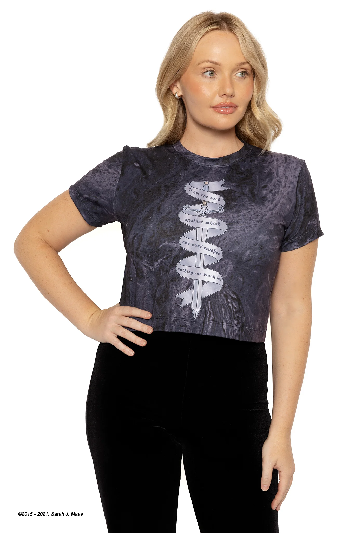 Nothing Can Break Me Baby Tee - Image 4