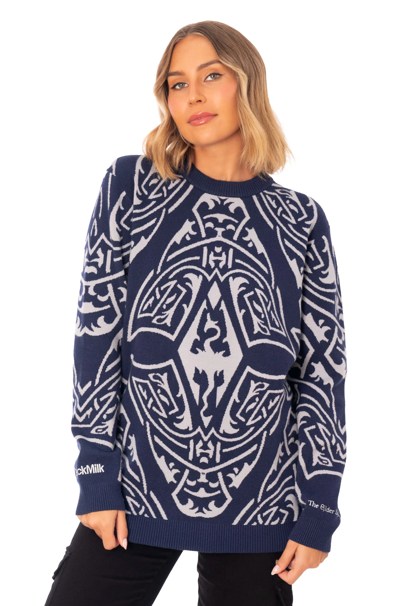Skyrim Imperial Oversized Knit Sweater - Image 4