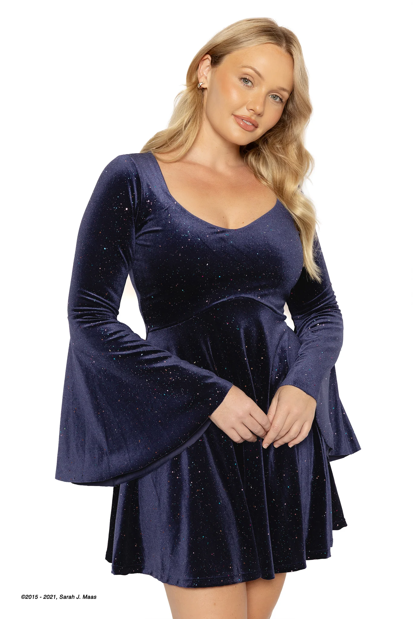 Starfall Velvet Spectre Dress - Image 2
