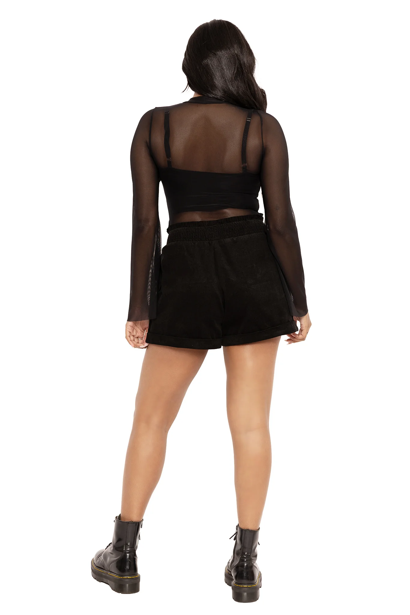 The Swarm Cord Paper Bag Shorts - Image 6